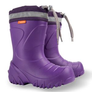 Lengvi guminiai žieminiai batai vaikams DEMAR MAMMUT Purple