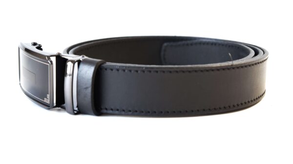 Prabangus odinis vyriškas diržas Vilnius Fashion Belts, pagamintas Lietuvoje