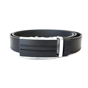 Prabangus vyriškas odinis diržas 3,5 cm Vilnius Fashion Belts