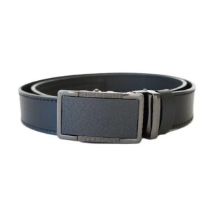 Prabangus vyriškas odinis diržas 3,5 cm su automatine sagtimi Vilnius Fashion Belts