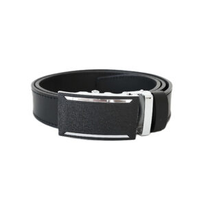 Prabangus vyriškas odinis diržas 3,5 cm su automatine sagtimi Vilnius Fashion Belts