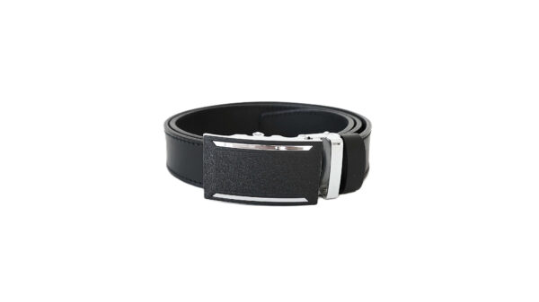 Prabangus vyriškas odinis diržas 3,5 cm su automatine sagtimi Vilnius Fashion Belts