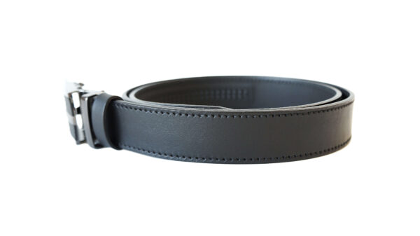 Prabangus vyriškas odinis diržas 3,5 cm su automatine sagtimi Vilnius Fashion Belts