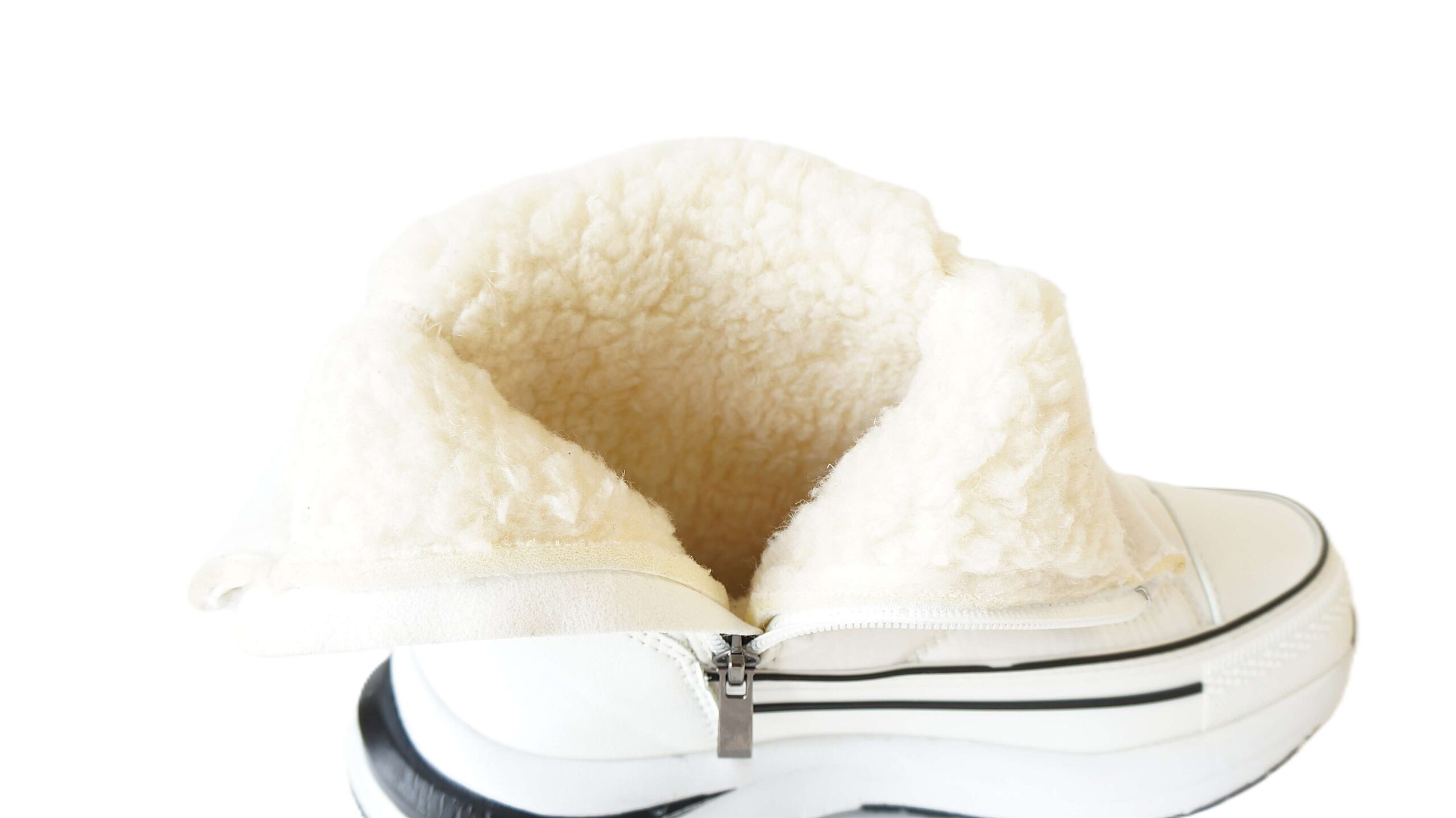 Balti moteriški žieminiai sniego batai su vilna Ploa Winter