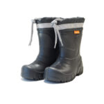 Lengvi (EVA) žieminiai batai vaikams Demar Mammut-SI Grafit su vilna, dydžiai 22-35