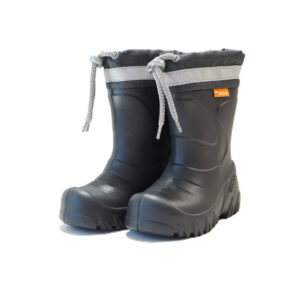 Lengvi (EVA) žieminiai batai vaikams Demar Mammut-SI Grafit su vilna, dydžiai 22-35