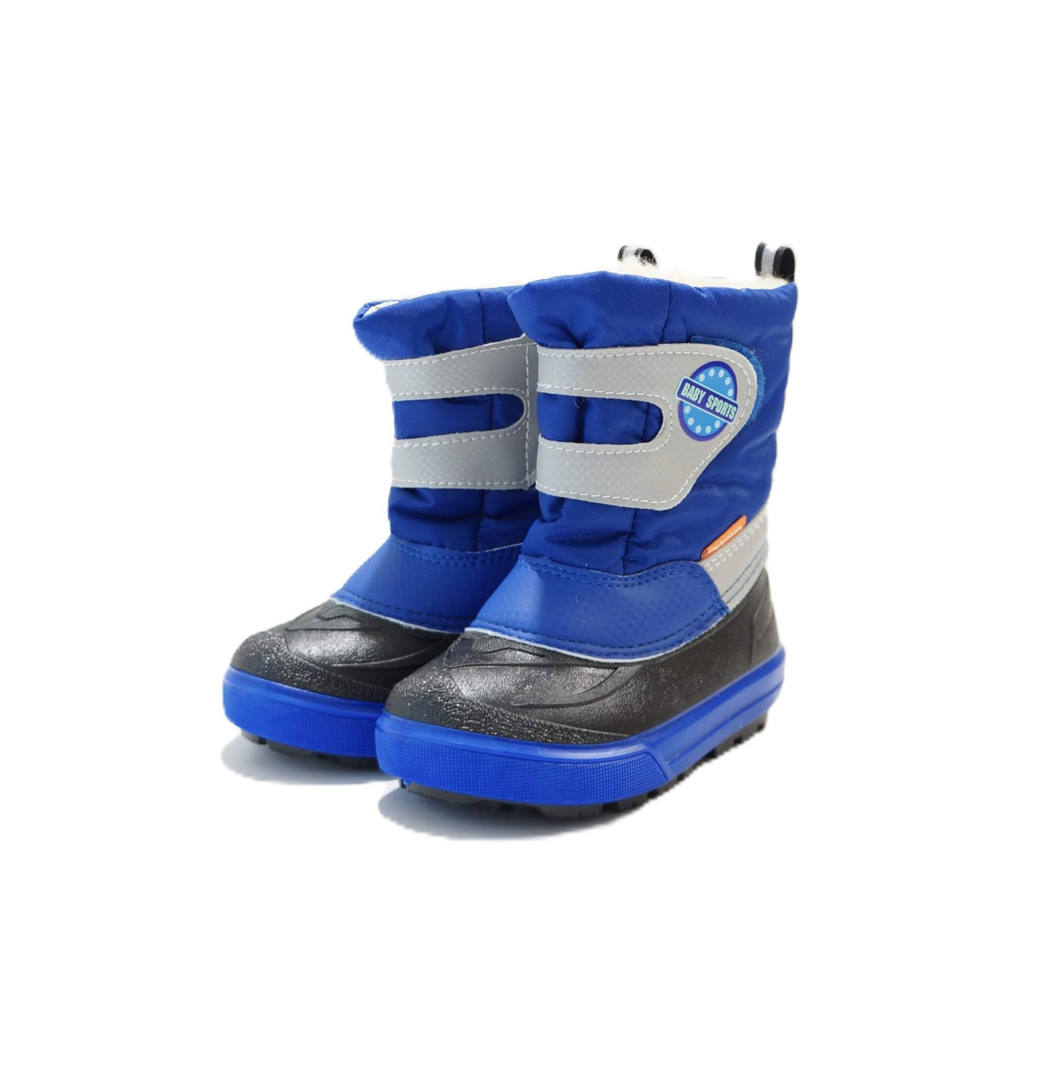 Žieminiai batai vaikams Demar Baby Sports Blue 1506 NB su vilna, dydžiai 22-29