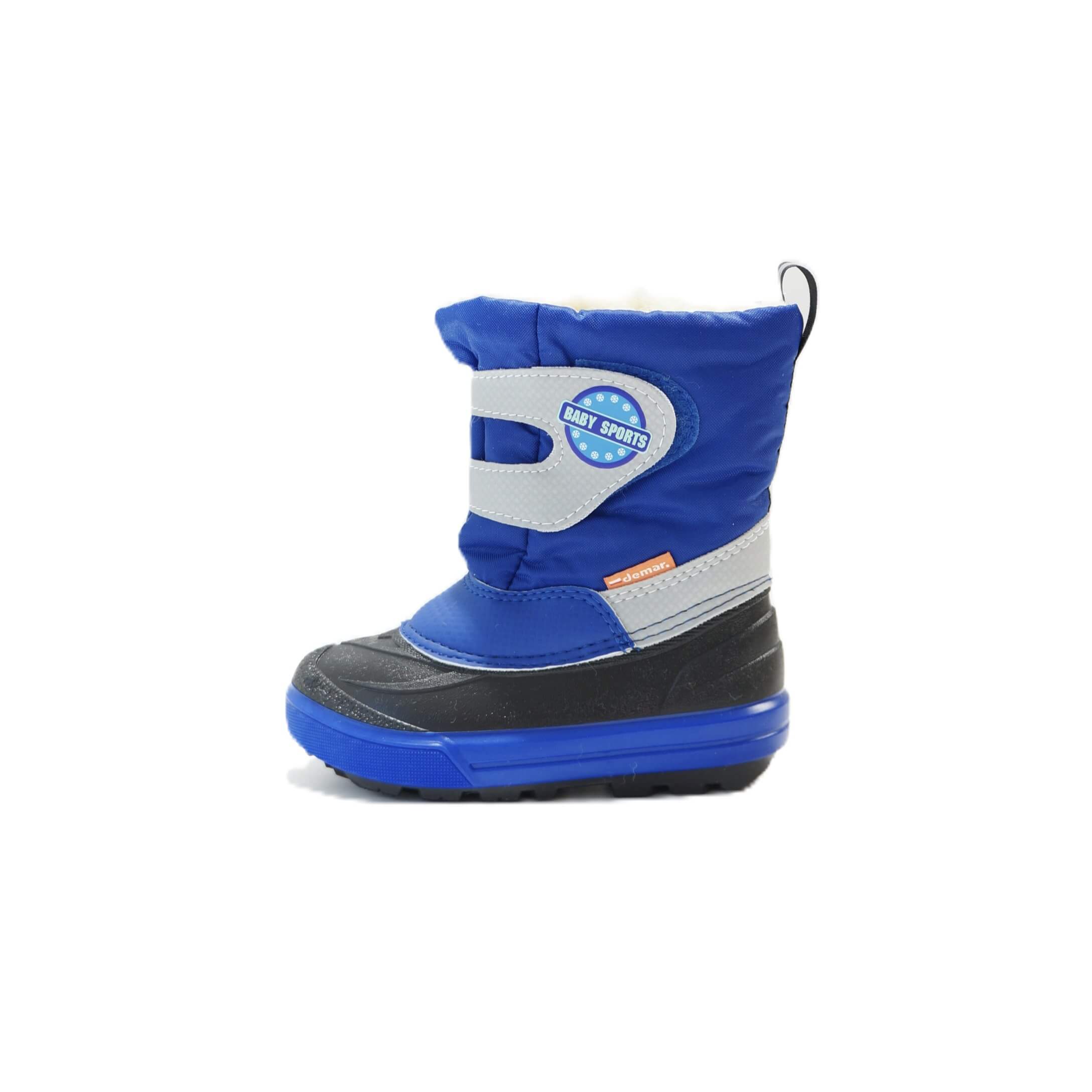 Žieminiai batai vaikams Demar Baby Sports Blue 1506 NB su vilna, dydžiai 22-29