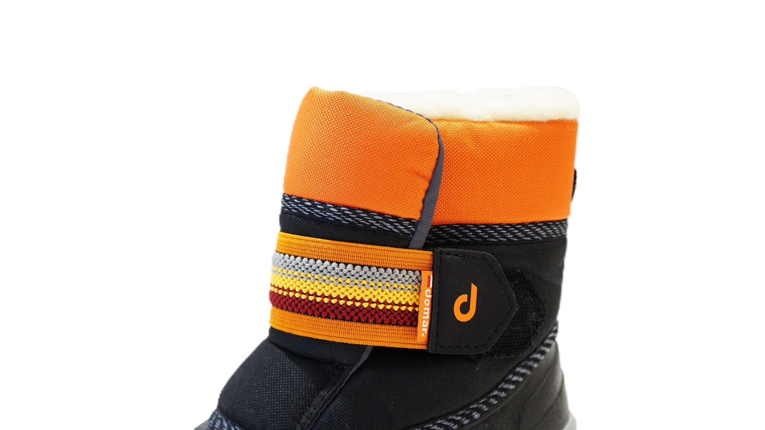 Žieminiai batai vaikams Demar Crazy Orange 1508B su vilna, dydžiai 22-29