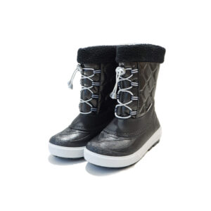 Žieminiai batai mergaitėms DEMAR Furry2 Black 1530NF su vilna, 30-35 dydžiai