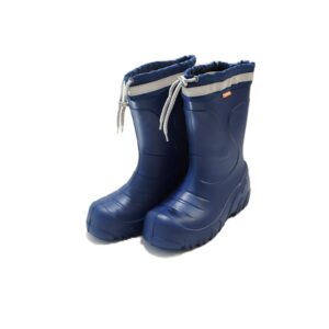 Lengvi (EVA) žieminiai batai vaikams Demar Mammut SM-D Blue su vilna, dydžiai 36-39