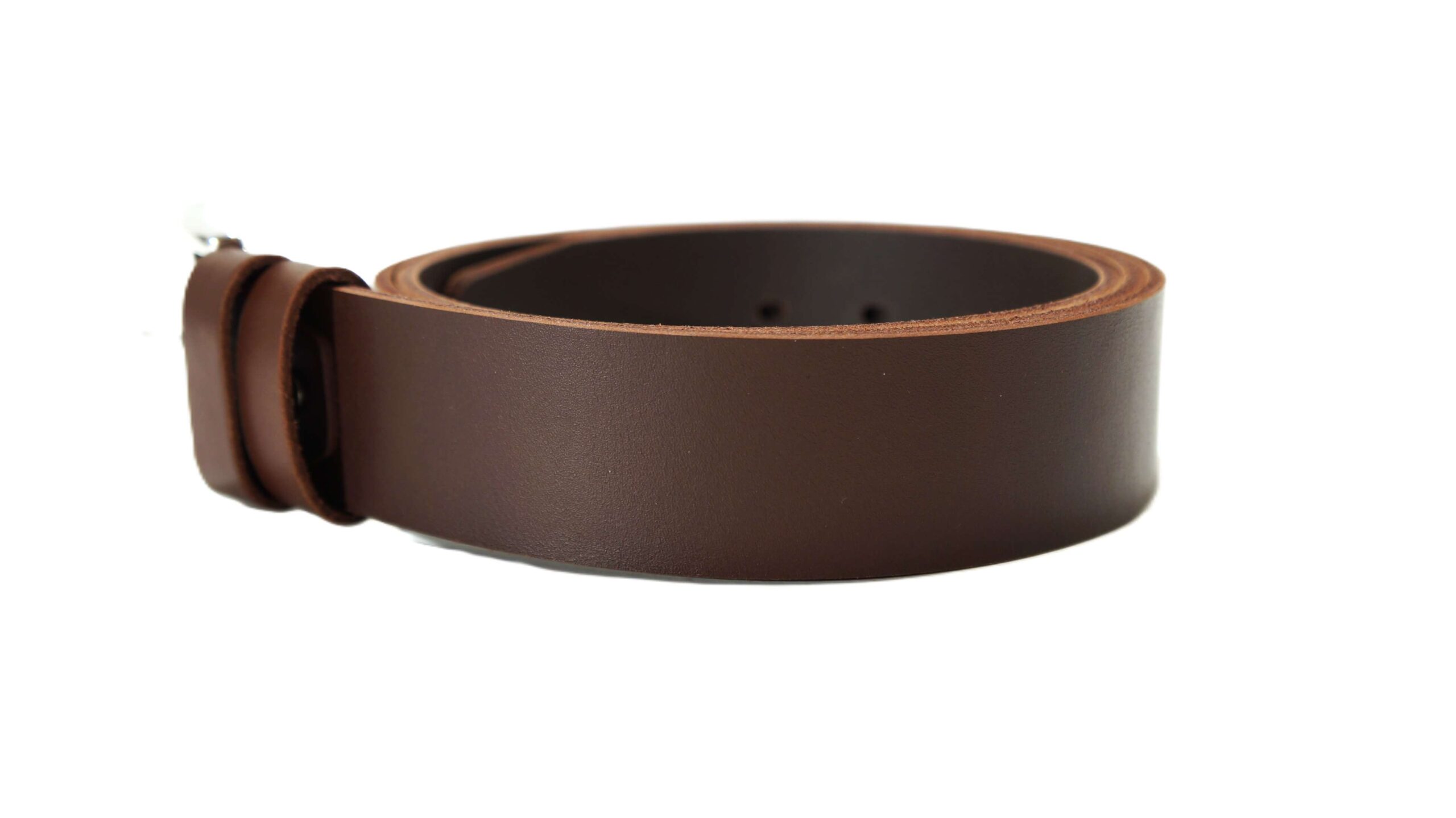 Platus rudas odinis moteriškas diržas 4 cm Vilnius Fashion Belts
