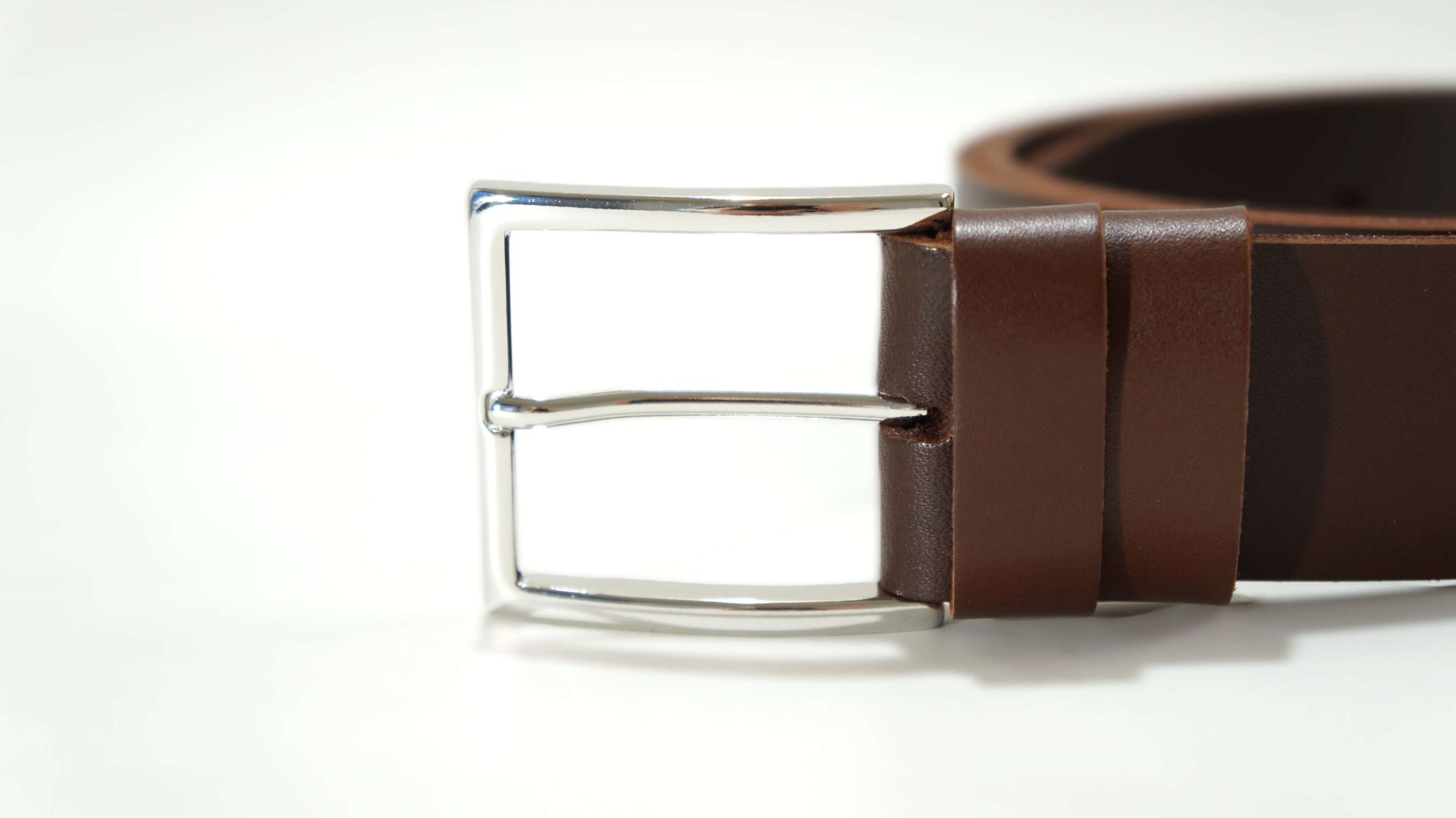 Platus rudas odinis moteriškas diržas 4 cm Vilnius Fashion Belts