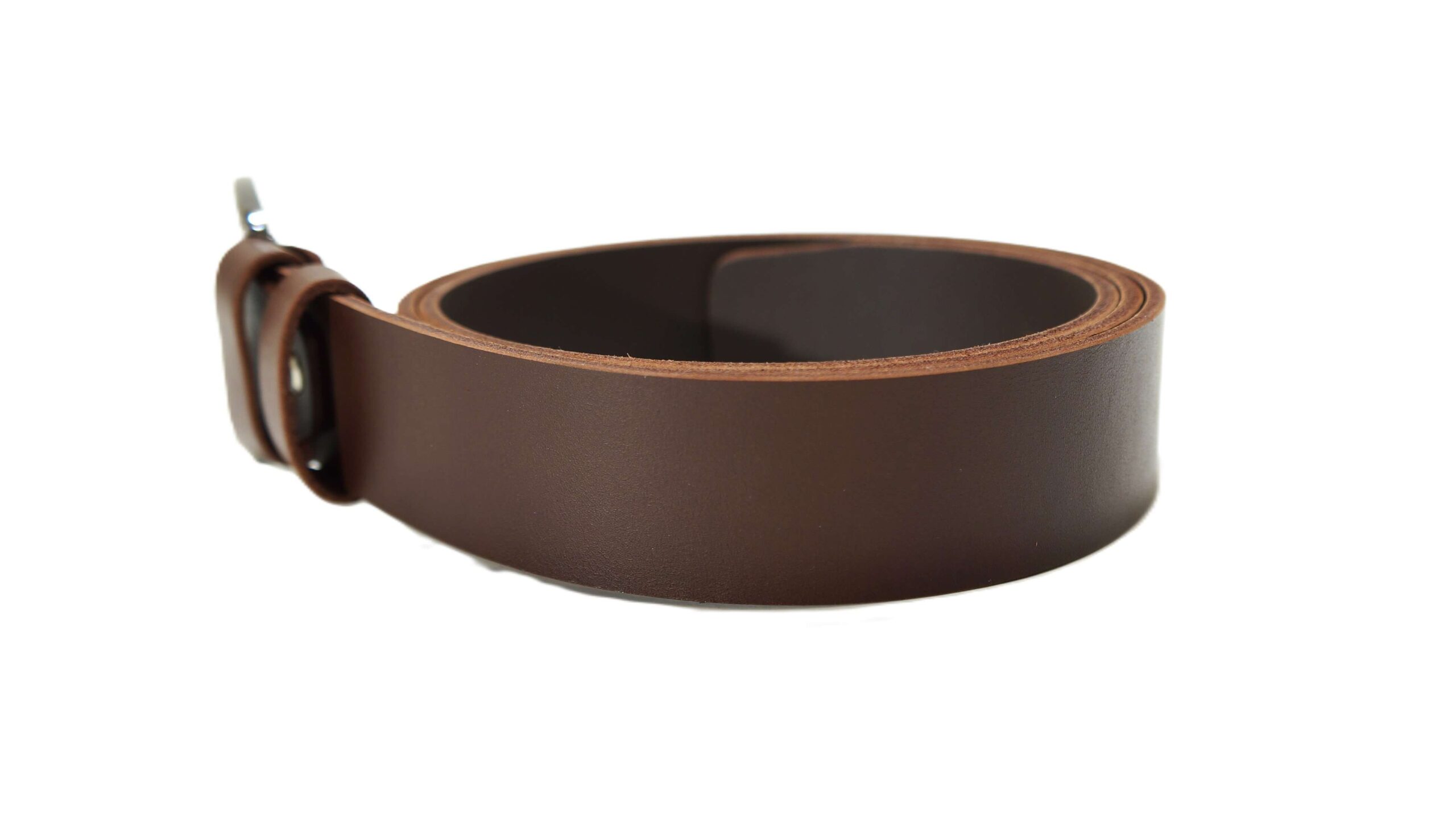 Platus rudas odinis moteriškas diržas 4 cm Vilnius Fashion Belts