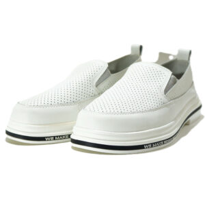 Balti odiniai vasariniai batai moterims ZOJAS