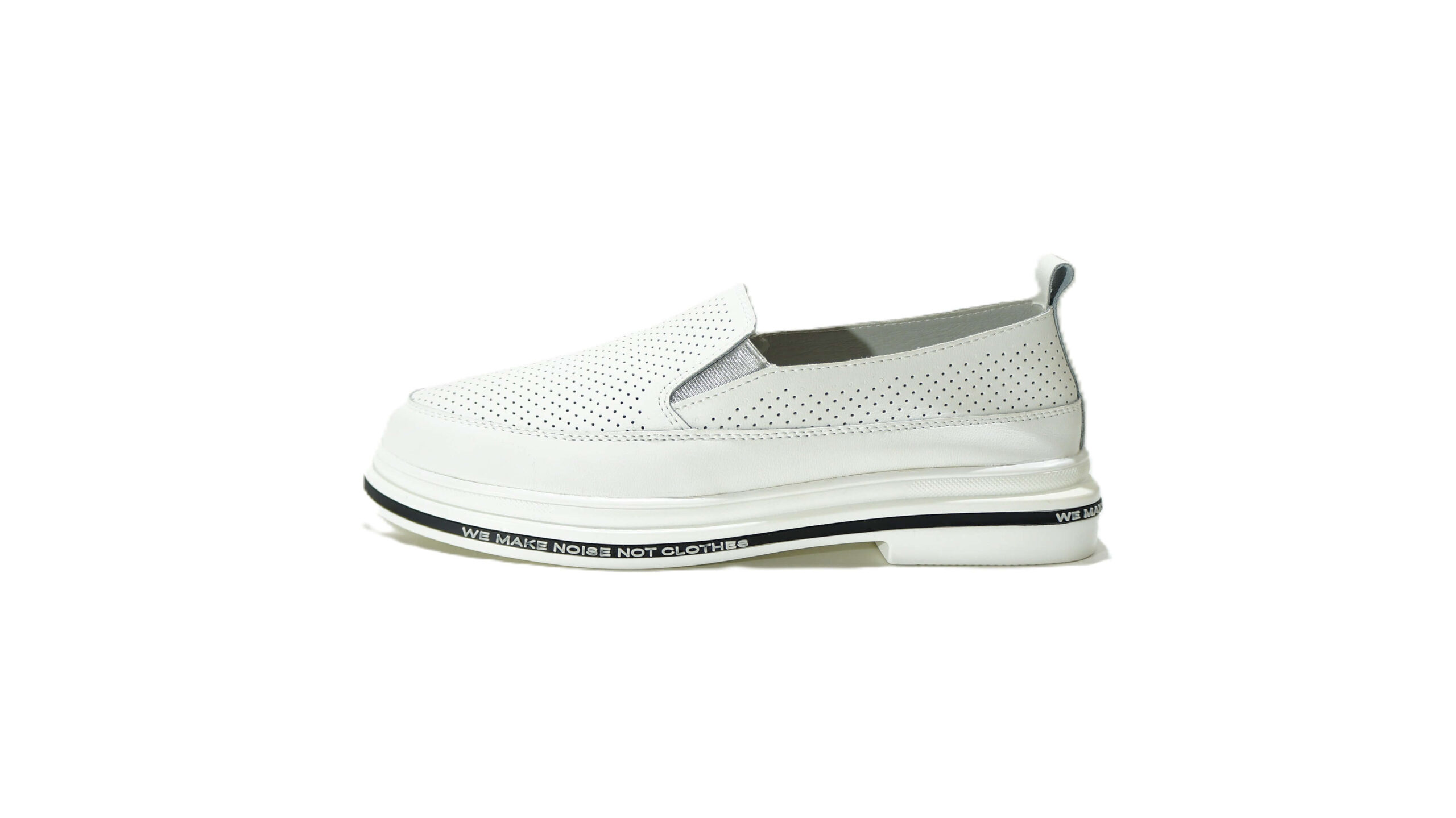 Balti odiniai vasariniai batai moterims ZOJAS