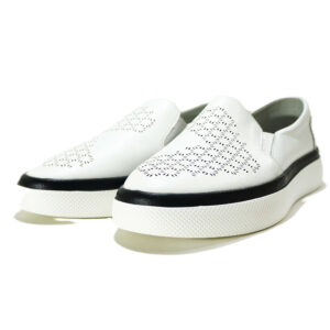 Balti odiniai vasariniai batai moterims ZOJAS