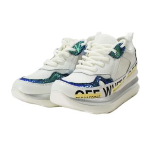 Balti odiniai sportbačiai moterims JOLLA