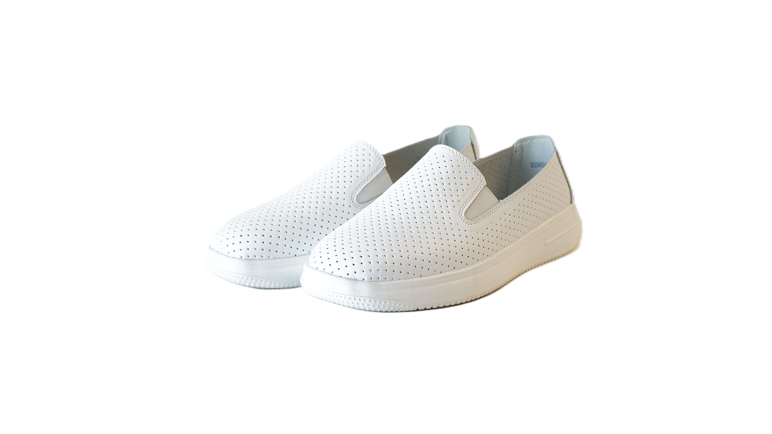 Patogūs balti odiniai vasariniai batai moterims ZOJAS