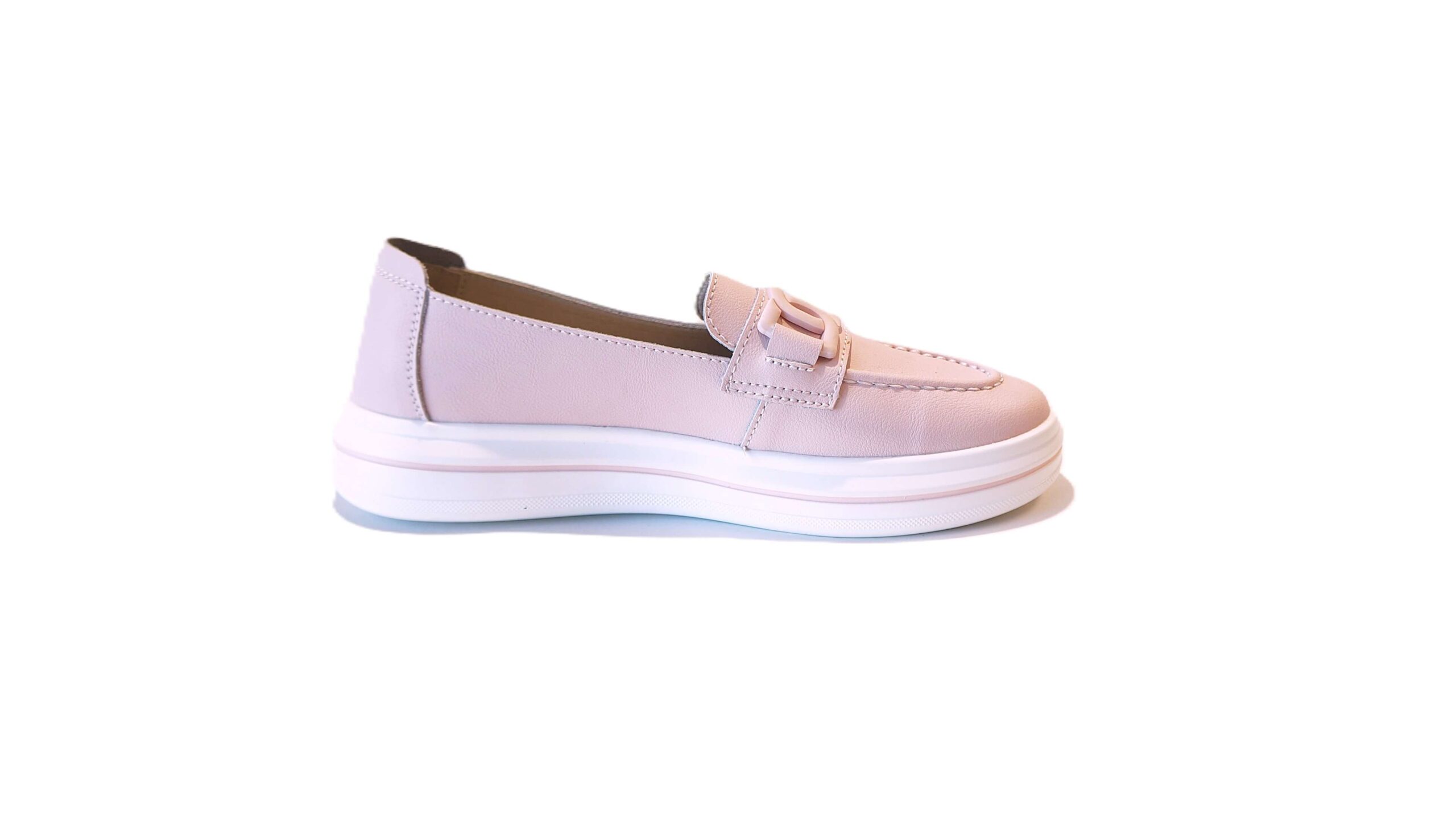 Patogūs rožiniai odiniai vasariniai batai moterims JOLLA