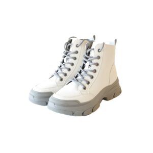 Šviesūs odiniai demisezoniniai aulinukai moterims Lifexpert