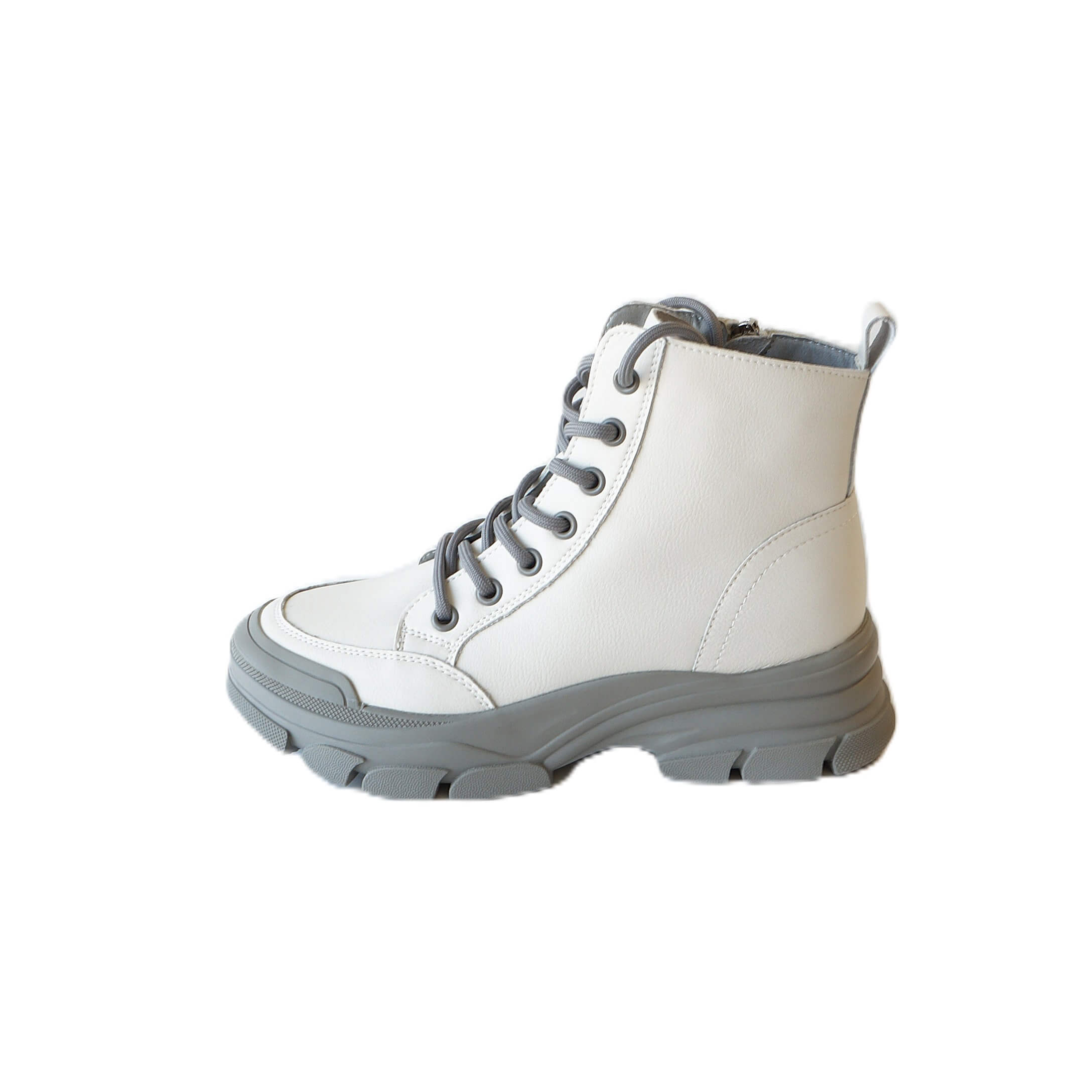 Šviesūs odiniai demisezoniniai aulinukai moterims Lifexpert