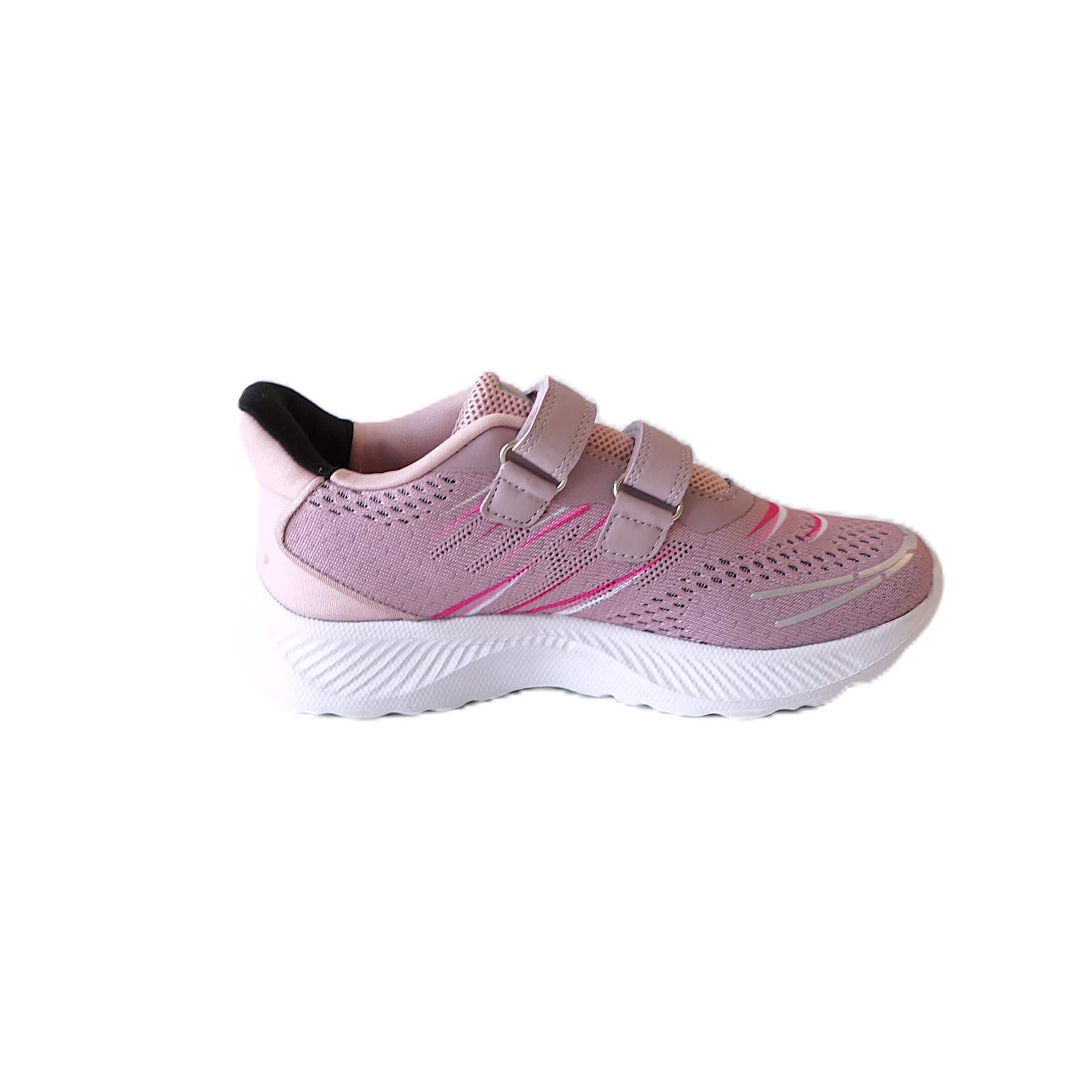 Rožiniai lengvi sportbačiai mergaitėms Nino