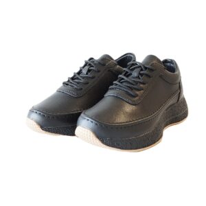 Juodi odiniai laisvalaikio batai moterims SERGIO LEONE