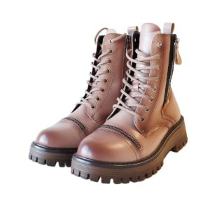 Šviesiai rudi demisezoniniai aulinukai moterims Aotoria