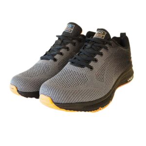 Tamsiai pilki su juodu vasariniai vyriški sportbačiai VICO su kiauru tinkleliu 41-46