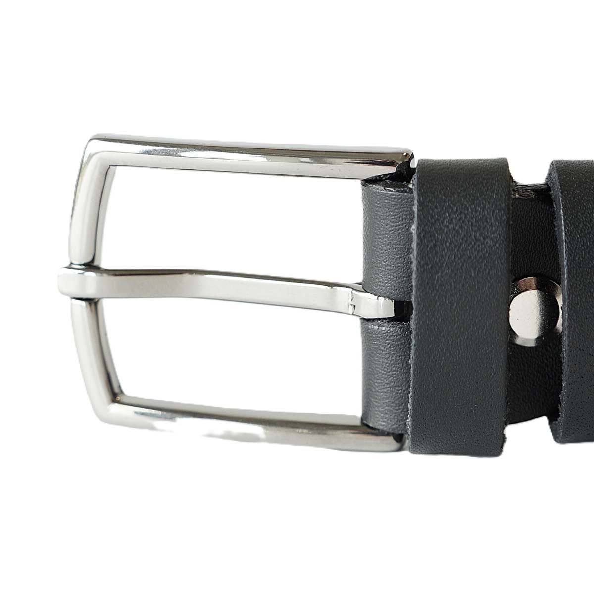 Stilingas juodas odinis moteriškas diržas 3 cm - Vilnius Fashion Belts - sagtis