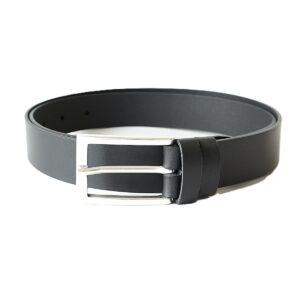 Stilingas juodas odinis moteriškas diržas 3 cm - Vilnius Fashion Belts