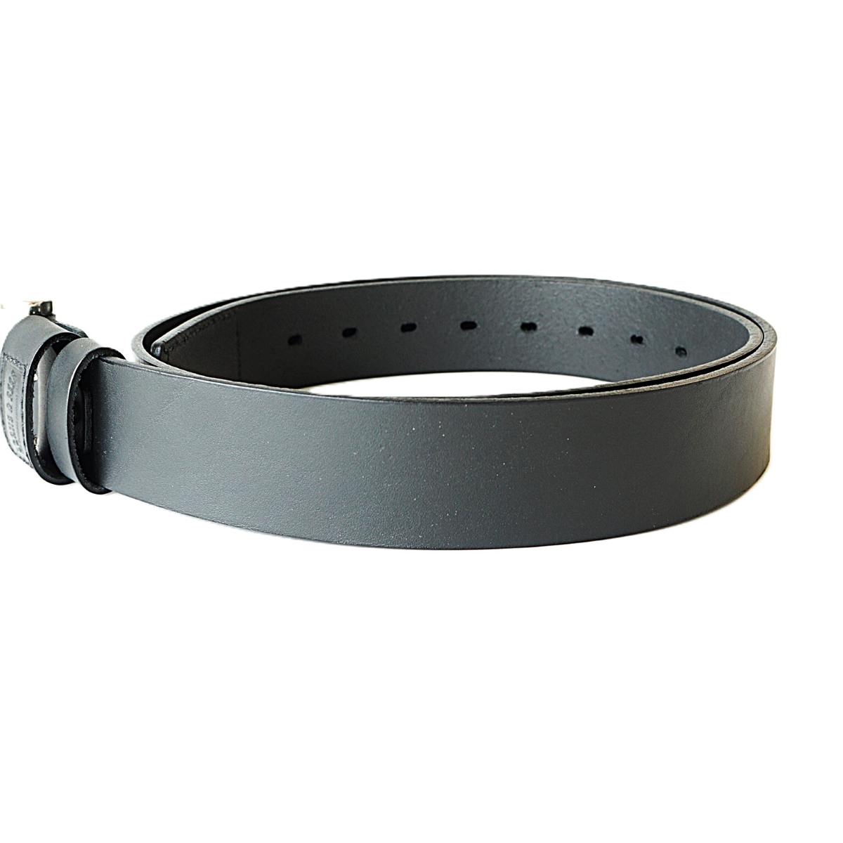 Juodas odinis vyriškas diržas Jeans and Beer su įspaustu raštu 4 cm - Vilnius Fashion Belts - odos tekstūra