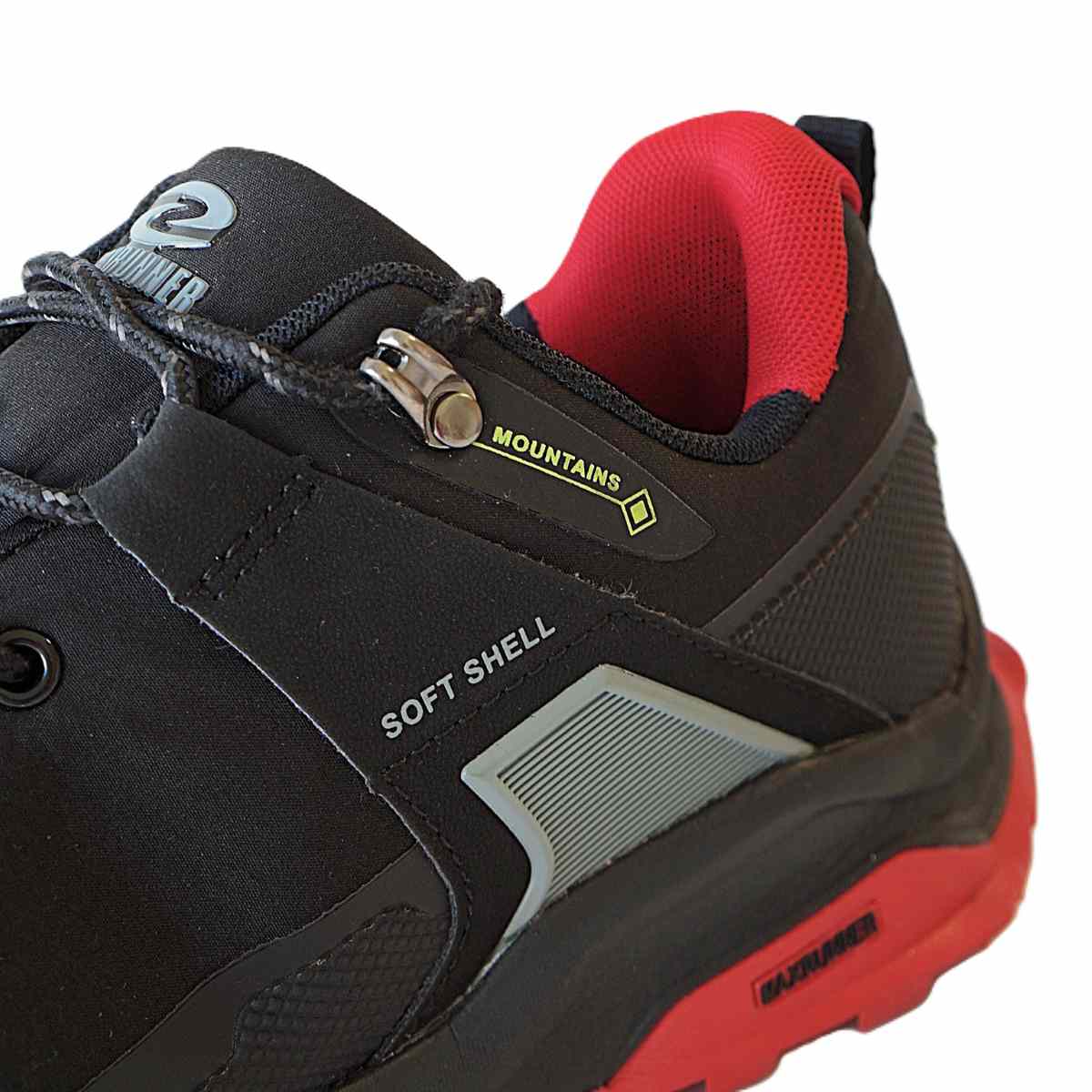 Drėgmei atsparūs demisezoniniai vyriški sportbačiai Maxrunner Softshell - vaizdas iš arti