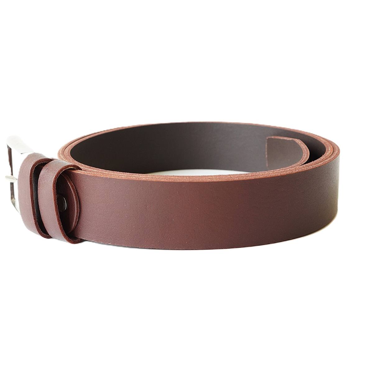 Rudas odinis vyriškas diržas 3,5 cm - Vilnius Fashion Belts - odos tekstūra